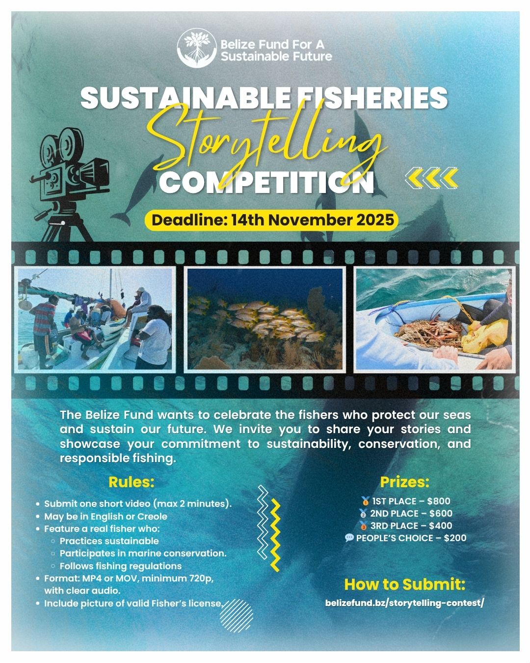 Belize Fund Sustainable Fisheries Storytelling Contest